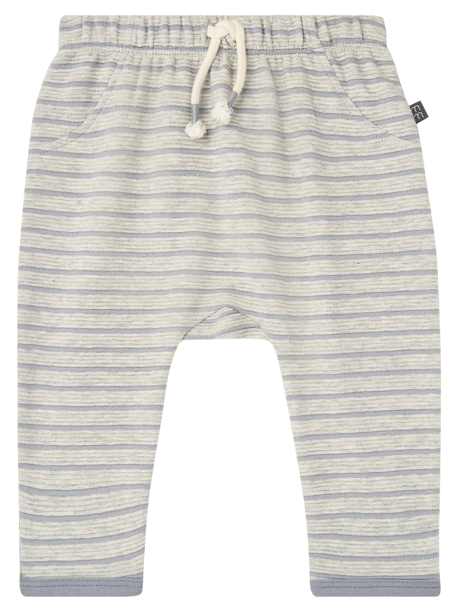 Modern Moments by Gerber Baby Boy Long Sleeve Top and Harem Pant Outfit Set, Sizes 0/3 Months - 24 Months