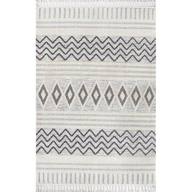 Momeni ODESSODE-5GRY2030 2 x 3 ft. Odess-5 Rectangle Rug - Grey