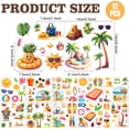 12 Sheets 12 Style PVC Stickers Heat Transfer Film for Decoration Mixed ...