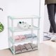 thumbnail image 4 of Estante organizador vertical para zapatos de 4 capas, estante para entrada del hogar (verde), 4 of 8