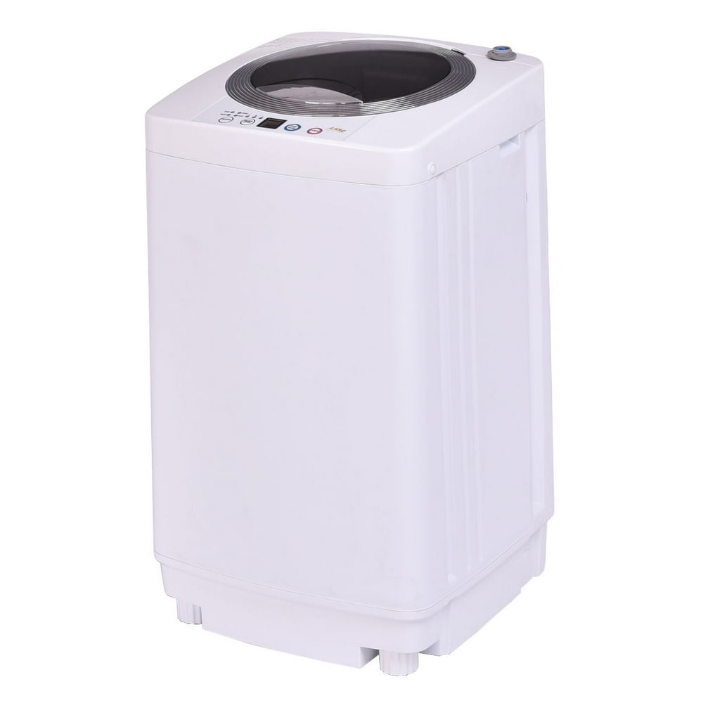 Goplus FullAutomatic Laundry Wash Machine1.6 Cu.ft. Washer/Spinner W/Drain Pump