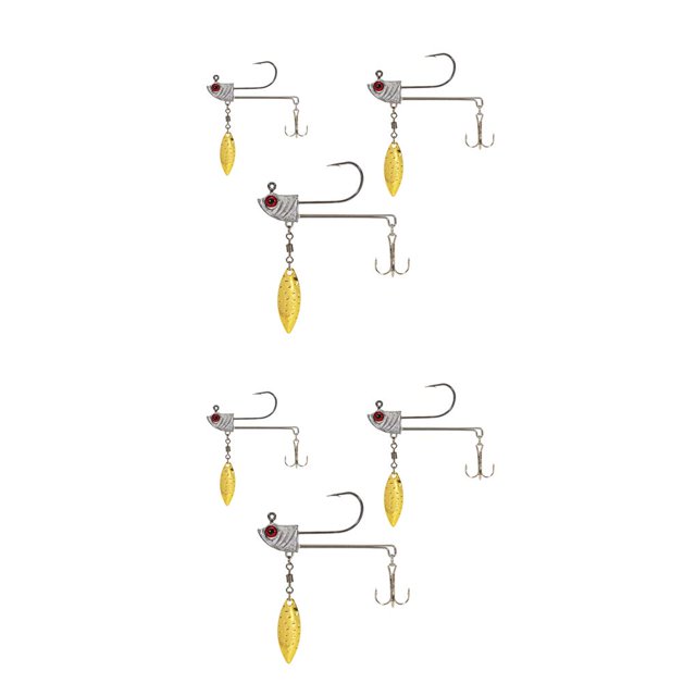 Yuarrent River Professional Hard Lure Bait Fish Kit de anzuelos triples Wobblers Crankbait Aparejos de pesca Accesorios 4cm + 5cm + 6cm Type2 NO2 Yuarrent CBP251311