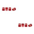 thumbnail image 1 of maskred 4x M6 Bike V Brake Pads Hardware Install Bolts Mountain Fixed Screw Red 12x10MM 2Set, 1 of 6