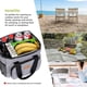 thumbnail image 5 of Bolsa térmica de 15 l, bolsa de picnic, bolsa de almuerzo, bolsa aislada, exterior plegable, 5 of 5