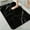 Black Marble Texture, variant on 1pc Black Marble Texture Bathroom Rug Bathroom Decor and Accessories- Durable,Anti Slip,And Quick Drying,Suitable For Indoor/outdoor Use - Perfect For Bathrooms,Bedrooms,Kitchens