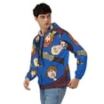 thumbnail image 4 of Lsque Scooby-Doo for Mens Full-zip Hoodie, Zip-up Pullover Hooded Sweatshirt, Kangaroo Pocket Hoodie Ideal for Daily Wear, Travel, and Home-XX-Large, 4 of 8