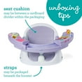 thumbnail image 6 of Infantino Music & Lights 3-in-1 Discovery Seat and Booster, 4-48 Months Unisex, Lavender, 6 of 16
