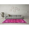 thumbnail image 3 of Ahgly Company Indoor Round Persian Pink Traditional Area Rugs, 3' Round, 3 of 4