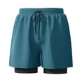 thumbnail image 4 of EKIDAZB Adult Swimming Trunks Men's Double Layer Boxer Briefs♻ D3I4, 4 of 9