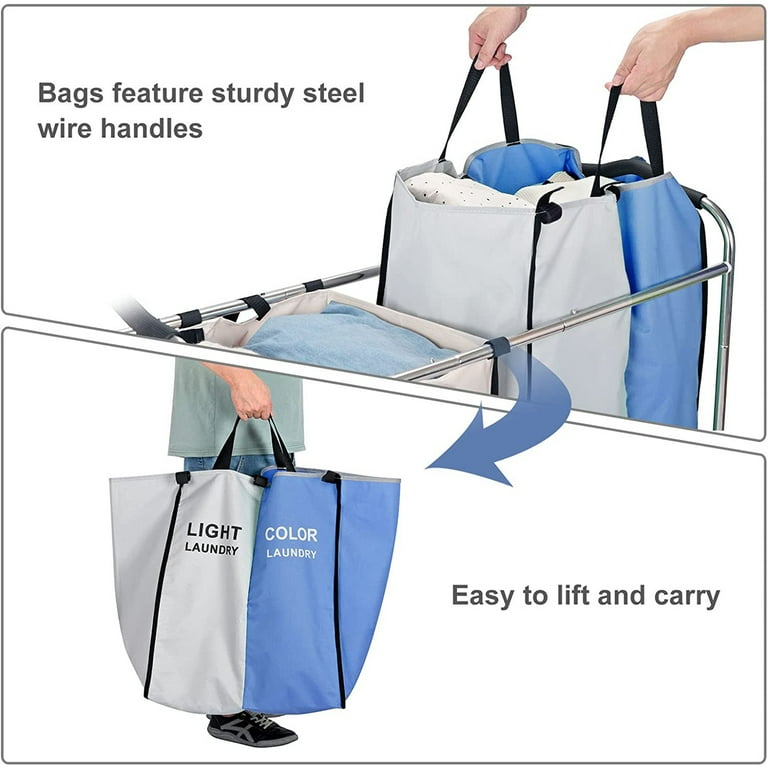 Laundry basket 4 clearance sections