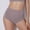 Grey, variant on High Waisted Pure Cotton Ribbed Briefs for Women Full Coverage Panties Soft Stretchy Breathable Underwear No Show Tummy Control Multipack S-XXL, White,XL
