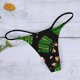 thumbnail image 2 of Gibobby Ropa Interior para Mujer Calzoncillos sexy para mujer Comfort Sexy Pattern Bragas sexy Low Rise Soft Sexy Bragas （Verde， S), 2 of 5