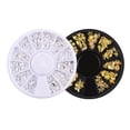 thumbnail image 3 of HomelyJoy 3D Nail Charms Metal Nail Art Accessories Shining Alloy Nail Gems Set Decorative Metal Nail Stickers for DIY Manicure Salon Shell Craft Cell Phone Decor 1 pc, 3 of 3