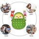 thumbnail image 4 of Bonito bolso de hombro de silicona con burbujas de empuje de aguacatejuguete para niños y adultos con autismo (verde) Ndcxsfigh Nuevos Originales, 4 of 7