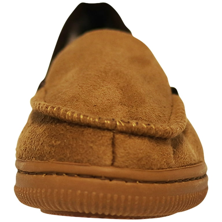 NORTY Big Boys Slippers Child Male Moccasins Tan Brown Runs 1 Size Small