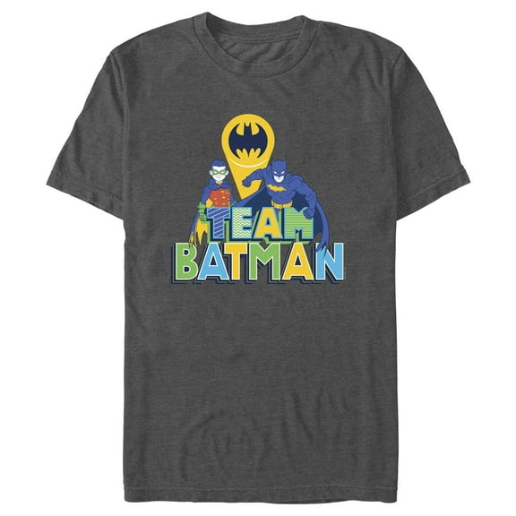 Men's Batman Team Classic Duo Graphic T-Shirt