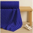 thumbnail image 4 of Soimoi Blue Cotton Voile Fabric Geometric Arrow Tribal Decor Fabric Printed Yard 56 Inch Wide, 4 of 7