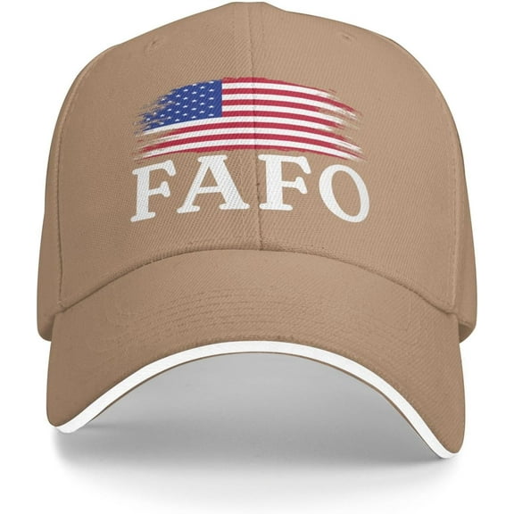 Fafo Hats Unisex Baseball Cap Sandwich Caps Casquette Dad Hat Navy Blue