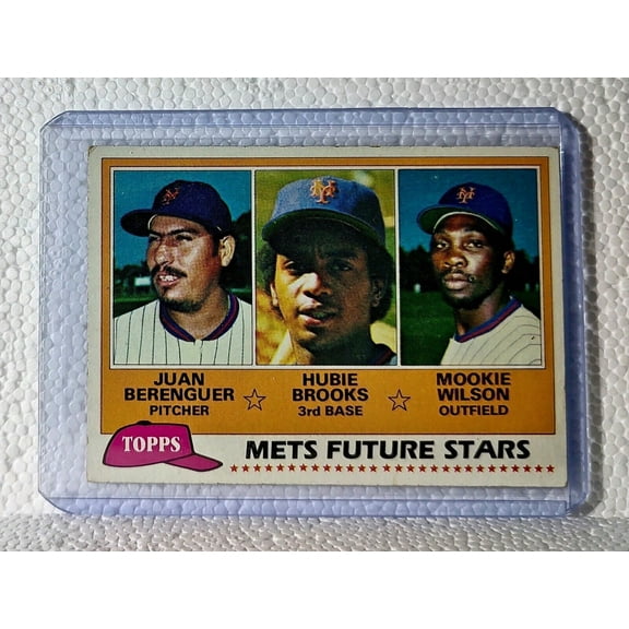 Berenguer/Brooks/Wilson 1981 Topps MLB #259 Baseball Card New York Yankees