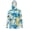 Abstract Pattern Blue, variant on Men's Hooded Fishing Shirt Sun Protection Full Coverage Running Fishing Hoodie UV Protection Long Sleeve Hiking Clothes with Mesh Face Mask, 2XL, Dinosaur Paw Camo Green