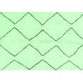 thumbnail image 1 of Ahgly Company Indoor Rectangle Solid Emerald Green Modern Area Rugs, 8' x 12', 1 of 4