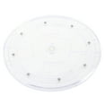 thumbnail image 1 of 9 Inches Plastic Cabinet Turntable Organizer Tray for Kitchen Pantry or Countertops, 1 of 5