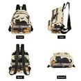 thumbnail image 4 of FORMRS Mini Backpack Purse for Women Quilted Travel Daypack Casual Shoulder Bag, Halloween Cat, 4 of 7