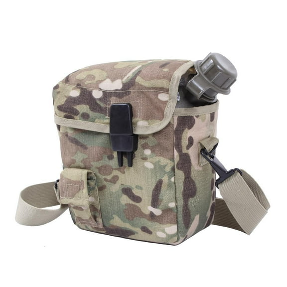 Rothco MOLLE 2 QT. Bladder Canteen Cover, MultiCam, -MultiCam