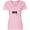 AD-Pink, variant on Inktastic Easter BRB Jesus Women's V-Neck T-Shirt