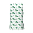 thumbnail image 5 of Easygdp Turtle Men's Tank Top, Sleeveless Muscle T Shirts, Breathable, Quick-Dry, Loose for Gym, Running, Fitness - Large, 5 of 9