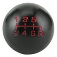 thumbnail image 2 of Perilla de cambio de seis velocidades, de 5 velocidades, color negro, palanca de cambios automática, palanca de cambios, palanca de cambios, perilla, balonmano deportivo(Negro 6 velocidades) Unbranded 1616200069312, 2 of 7