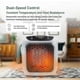 thumbnail image 3 of Mini Fan Heater, Fan Heater Socket, Socket Heater, Fan Heater, 800 Watt,remote Control Au Plug - JA, 3 of 5