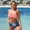 Color 03, variant on Women's Bikini Swimsuit Front Cross Lace Up Two Piece Bathing Suit