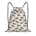 thumbnail image 1 of Fotbe Horse Bolsa Mochila con Cordón Estampada, Bolsa de Gimnasio Deportiva, Bolsa Cinch, Bolsa con Cordón para Hombres y Mujeres-Small, 1 of 6