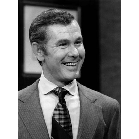 Canvas Print Tv Late Night Host Johnny Carson Talk Show Stretched Canvas 10 x (Best Late Night Talk Show)