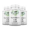 Hyaluronic Acid 100mg - Anti-Aging, Hair, Skin and Nails, Digestive & Joint Health Supplement (3 Pack)