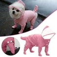 thumbnail image 2 of Barhoo Waterproof Dog Rain Coat for Large Dogs Full Coverage Reflective Rain Suit with Booties All Weather Pet Raincoat Hooded Jacket with Backpack for Small Medium Large Dogs Protection Gear, 2 of 9