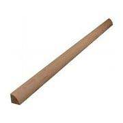 Alexandria Moulding 5415302 0.75 in. x 8 ft. Oak Molding, Primed Brown - Pack of 12