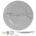 thumbnail image 7 of Calypso Basics, 6pc Melamine Salad Plate Set, Pink, 7 of 7