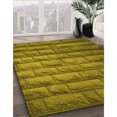 thumbnail image 2 of Ahgly Company Indoor Rectangle Patterned Dark Bronze Brown Area Rugs, 2' x 4', 2 of 6