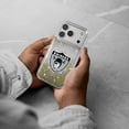 thumbnail image 5 of Oakland Raiders Linen Logo iPhone Glitter Case, 5 of 6
