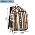 thumbnail image 2 of FORMRS Unisex School Backpack 17" Student Travel Bag with Laptop Compartment, Abstract Dots, 2 of 7