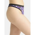 thumbnail image 3 of Way to Celebrate Women's Halloween Thong Panties, 3-Pack, Sizes S-XXL, 3 of 6