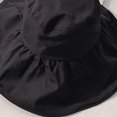 thumbnail image 5 of CoCopeaunts Wide Brim Bucket Hat Casual Summer Anti-Ultraviolet Women's Bucket Cap Foldable Female Fisherman Hat Windproof Rope, 5 of 8