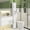 Cabin Top, variant on Narrow Bathroom Storage Cabinet with Adjustable Shelves, 67" Tall Freestanding Cabinet with Toilet Paper Holder, Slim Tower Cabinet with Two Magnetic Doors & Drawer, for Small Spaces