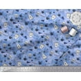 thumbnail image 3 of Soimoi Rayon Crepe Fabric Hot Coffee Beverages Decor Fabric Printed Yard 46 Inch Wide, 3 of 3
