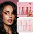 Yummy Lip Gloss, Cute Set Moisturizing Lip Glaze Set Not Easy to Fade
