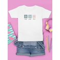 thumbnail image 3 of Thankful Grateful Blessed Daisy T-Shirt Juniors -Image by Shutterstock,  Medium, 3 of 4
