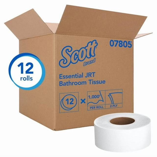 Papel higiénico Scott Essential JRT 12 rollos de 304,8 m