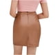 thumbnail image 3 of Minifalda de moda para mujer, falda corta Sexy de cuero sólido de cintura alta, falda corta elástica Wmkox8yi  FGJ155, 3 of 7